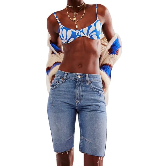 We The Free Ghost Town Long Short in Bodie Blue Size 28 - Picture 2 of 16